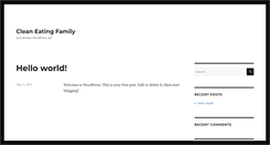 Desktop Screenshot of cleaneatingfamily.com